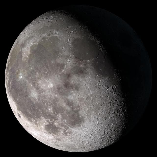 Phase de la Lune : Gibbeuse décroissante