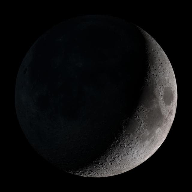 Phase de la Lune : Premier croissant